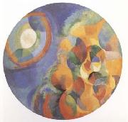 Delaunay, Robert Simulaneous Contrasts Sun and Moon (mk09) oil painting artist
